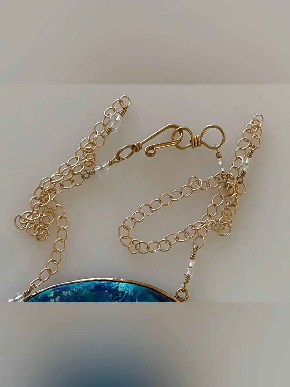 Bahgsu Jewelry Azurite Pendant